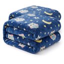 Ver imagem 1 de Kit 2 Manta Cobertor Infantil Brilha no Escuro Microfibra Super Macio com Conforto Térmico Premium C