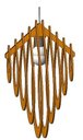 Ver imagem 4 de Luminária Teto tipo Pendente em MDF - Completa - Cor: Preta - Pingo