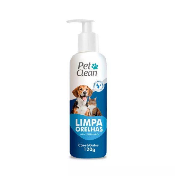 Kit Limpa Pata Olhos Orelha PetClean Pet Clean Gato Cachorro - 4