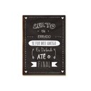 Ver imagem 1 de Placa Mdf A4 Melhores Amigos até o Fim Decoração Parede Dc6