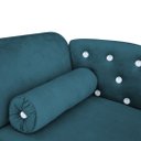 Ver imagem 5 de Caminha Pet Luxo Divâ Strass Tecido Veludo Divini Decor:azul Royal