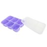 Forma Silicone Para Congelar Papinha Marcus E Marcus Tampa Flexível Roxa - 2
