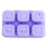 Forma Silicone Para Congelar Papinha Marcus E Marcus Tampa Flexível Roxa - 3