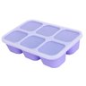 Forma Silicone Para Congelar Papinha Marcus E Marcus Tampa Flexível Roxa - 1