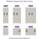 Ver imagem 7 de Quarto de Bebê Completo com Berço Americano 3 em 1 Teddy Multimóveis Mp4652 Branco/off White