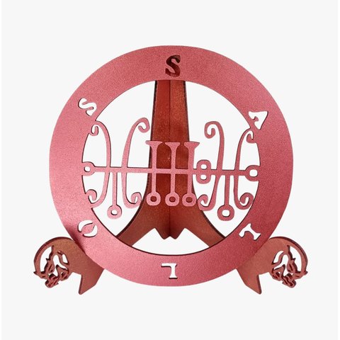 Sigilo Magico Sallos:vermelho