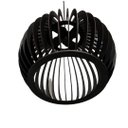 Ver imagem 5 de Luminária Teto tipo Pendente em MDF - Completa - Cor: Preta