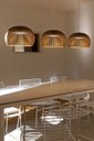 Ver imagem 2 de Luminária Teto tipo Pendente em MDF - Completa - Cor: Preta