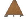 Painel Externo Liso Angelim Ouro em Wpc 11,2 X 1,6 X 290cm - 1
