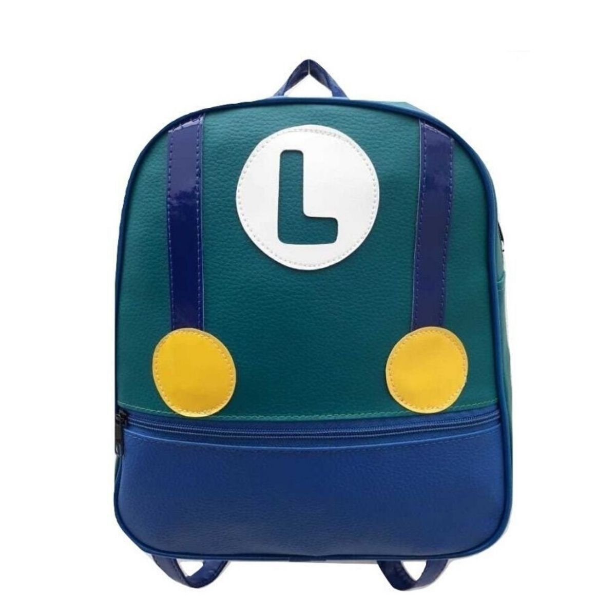 Mochila Infantil Escolar Luigi Super Mário Bross - Verde - 3