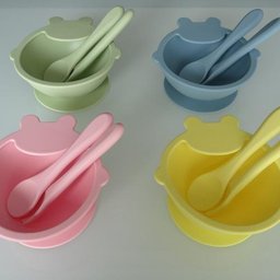 Kit Introdução Alimentar Silicone 6 Pçs Bpa Free - Verde - 8