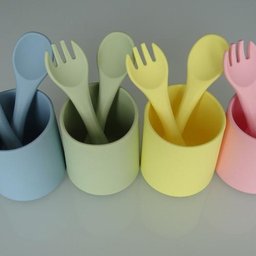 Kit Introdução Alimentar Silicone 6 Pçs Bpa Free - Verde - 3
