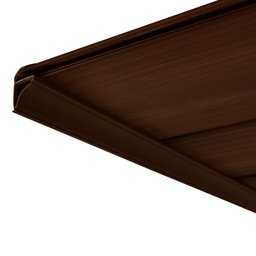 Rodateto Pvc 8mmx38mmx3,00m 5 Un Azn - Mogno - 4