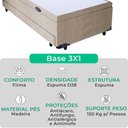 Ver imagem 2 de Bicama Box Baú com Cama Auxiliar Solteirão 96x203x44 Bege
