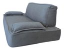 Ver imagem 3 de Caminha Cama Pet com Travesseiro para Cachorro e Gato Cinza - Bz Decor