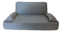 Ver imagem 2 de Caminha Cama Pet com Travesseiro para Cachorro e Gato Cinza - Bz Decor