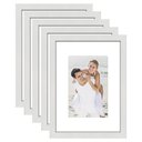 Ver imagem 1 de Kit 5 Porta Retrato 21x15 Quadro com Paspatur Fotos 15x10