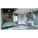 Ver imagem 7 de Guarda Roupa Modular 2 Portas com Gavetas MDF 90 cm Lotus Belmax:Branco