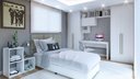 Ver imagem 6 de Guarda Roupa Modular 2 Portas com Gavetas MDF 90 cm Lotus Belmax:Branco