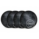 Ver imagem 1 de Kit Prato Raso Tramontina Churrasco Carbon em Porcelana 25 cm 4 Peças