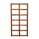 Ver imagem 2 de Treliça Jardim Vertical Eucalipto 50x90 Cm Stain Mogno