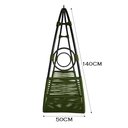 Ver imagem 3 de Cadeira Balanço Suspenso Lua Nova em Corda Náutica