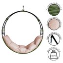 Ver imagem 4 de Cadeira Balanço Suspenso Lua Nova em Corda Náutica