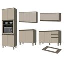 Ver imagem 3 de Cozinha Modulada Connect 5 Peças Duna/cristal com Torre Quente - Móveis Henn