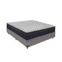 Ver imagem 1 de Conjunto Cama Box Viúvo Colchão Airtech D45 Extrafirme Cinza