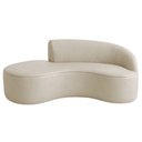 Ver imagem 7 de Sofá Curvo 2 Lugares 150cm Eron Braço Esq. Corano Off White - Nexta Casa