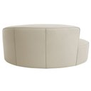 Ver imagem 6 de Sofá Curvo 2 Lugares 150cm Eron Braço Esq. Corano Off White - Nexta Casa