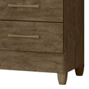 Ver imagem 6 de Guarda Roupa Solteiro 82cm 3 Portas Zeno Castanho Wood Z17 - Mpozenato