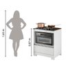 Balcão para Cooktop 4 Bocas com 1 Gaveta Nt3110 Notável - 6
