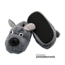 Pantufa 3D - Aquecimento e Conforto para seus Pés no Inverno Personagem:Dog Beagle Cinza - 4