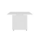 Ver imagem 5 de Mesa Auxiliar Lateral para Escrivaninha Dupla com Painel Smart 120x120cm Yescasa Branco