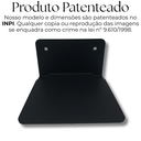Ver imagem 2 de 6 Suportes de Parede para Livros Design Flutuante Aço Alta Resistência Preto