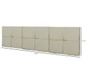 Ver imagem 5 de Cabeceira Cama Casal King Size 1,95 México Box Estofada - Areia Suede