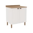 Ver imagem 2 de Balcão 2 Portas Americano Provençal 100% Mdf com Tampo Iluminata