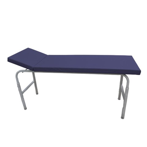 Maca Mesa Exame Clínico 80x60x180cm Esmaltada Azul Marinho
