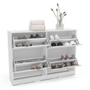 Ver imagem 4 de Sapateira para Quarto 24 Pares Madri Branco