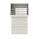 Ver imagem 7 de Ponte Modulada 104cm Solteiro 2 Portas Cabeceira Seletto Henn - Areia Hp