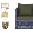 Ver imagem 4 de Mesa Centro e 4 Poltronas Madri Corda Náutica Estofado 13 Trama Original