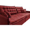 Ver imagem 4 de Sofá Sem Caixa Retrátil Reclinável 2,15m Cama inBox Versátil de Pillow Top e Molas Velusoft