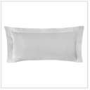 Ver imagem 1 de Kit Fronha 50cm x 70cm Algodão Percal 180 Fios Com 3 Abas - Branco