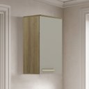 Ver imagem 1 de Armário de Cozinha Aéreo 40cm 1 Porta Nádia Mocca/avelã L01 - Mpozenato