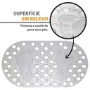 Ver imagem 1 de 1 Tapete Box Banheiro Tapetinho Antiderrapante Ventosa Pés