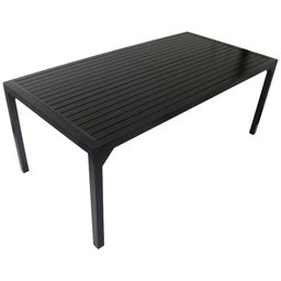 Jogo de Mesa, Namoradeira e Bancos Berlim Impermeável em Alumínio - Trama - 4