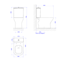 Ver imagem 3 de Kit Completo Bacia com Caixa Acoplada Assento Slim Axis Branco - Deca Deca Loucas