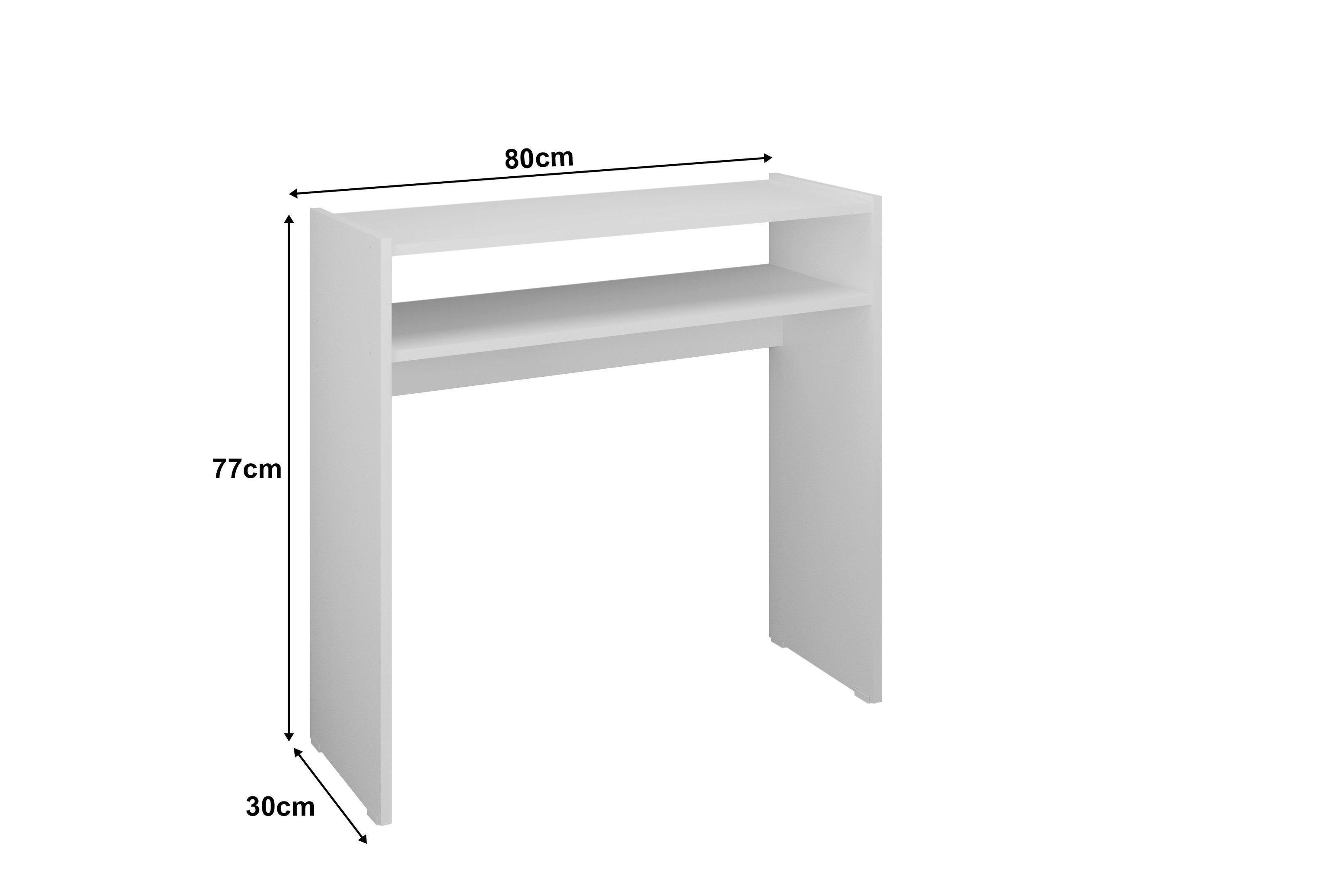 Mesa Mark Multiuso Branco - Potenza - 3