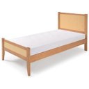 Ver imagem 1 de Cama de Solteiro Inari Madeira Maciça com Palhinha 95,5cm x 197cm Caramelo Casavee